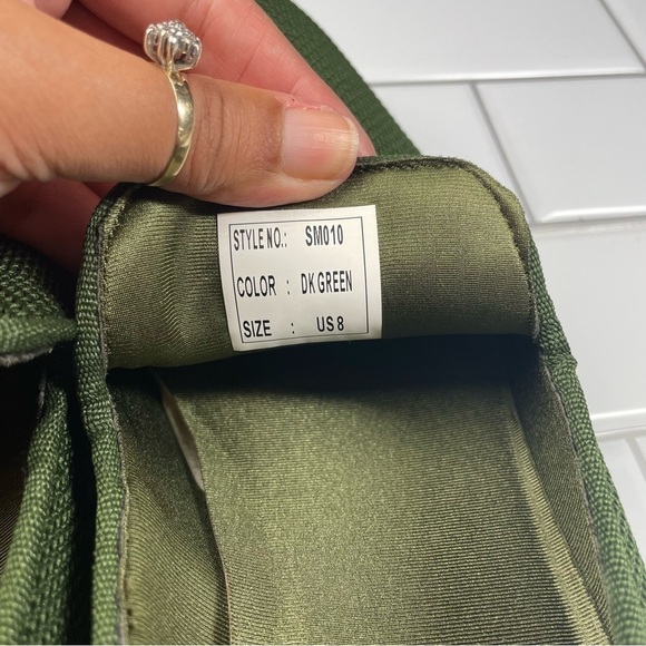 Men's Jeko Green‎ Mesh Slip-On Loafers Driving Shoes Size 8 - Picture 6 of 10